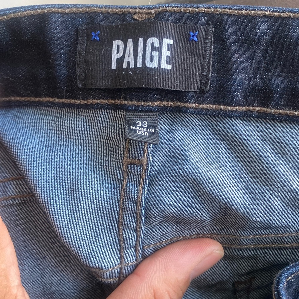 Paige Dark Wash Jeans